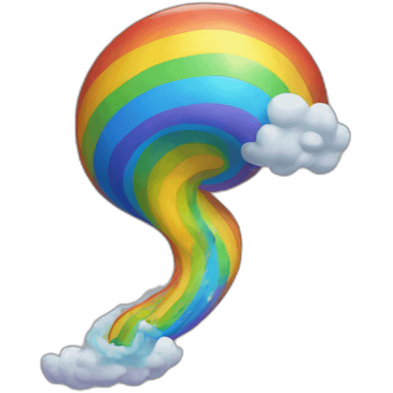 rainbow tornado emoji