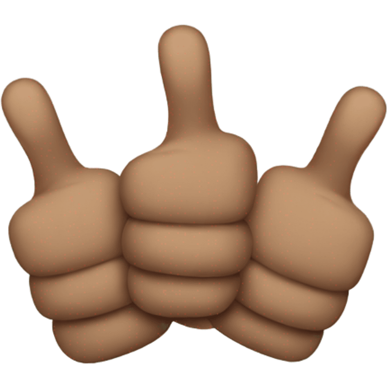 3 thumbs down emoji