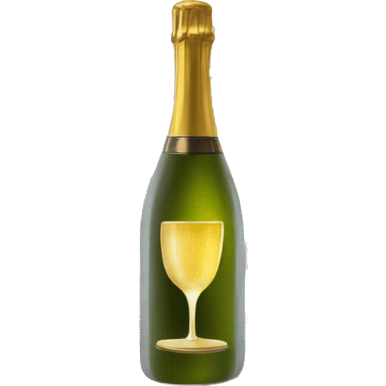 Sparkling wine emoji