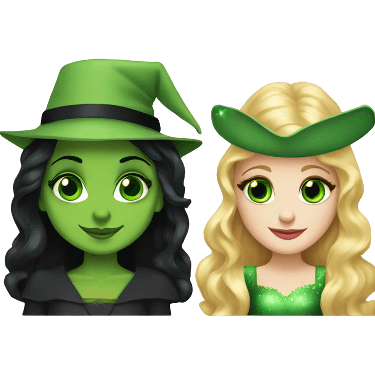 Elphaba and glinda  emoji