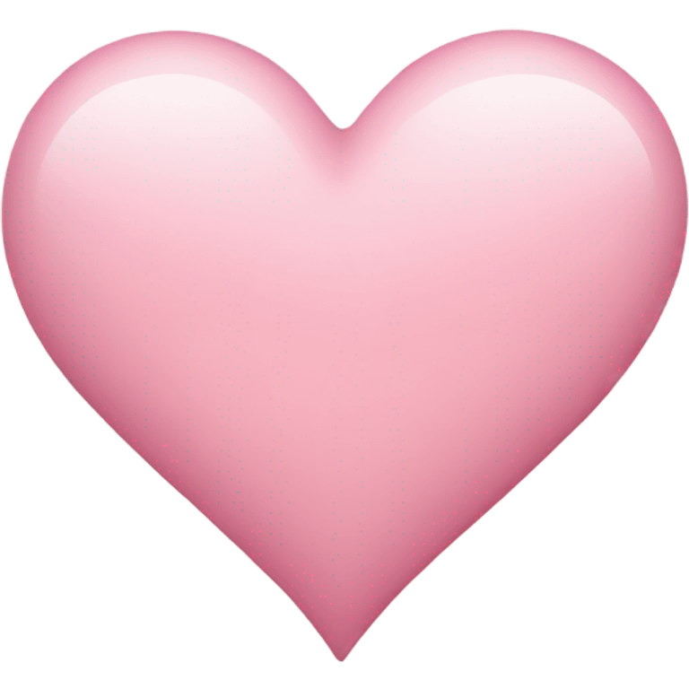 Light Pink heart emoji