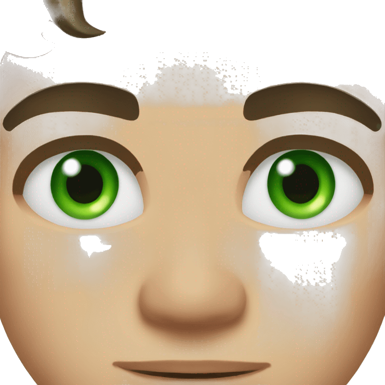 Harry styles with green eyes  emoji