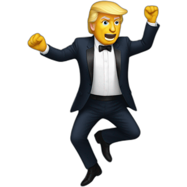 Trump dance emoji