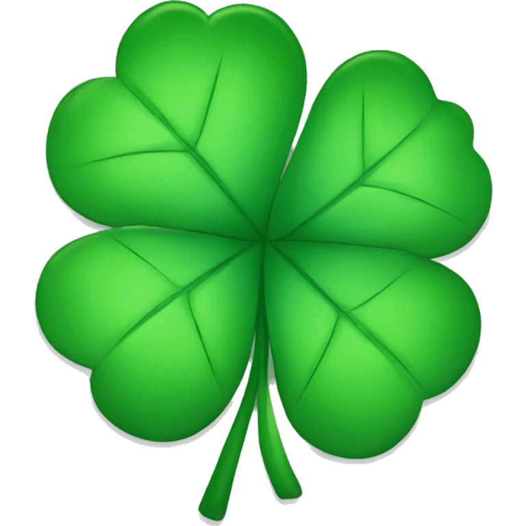 Four leaf clover emoji