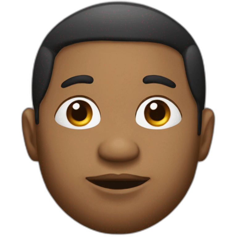 (black) bola gorda mamon emoji