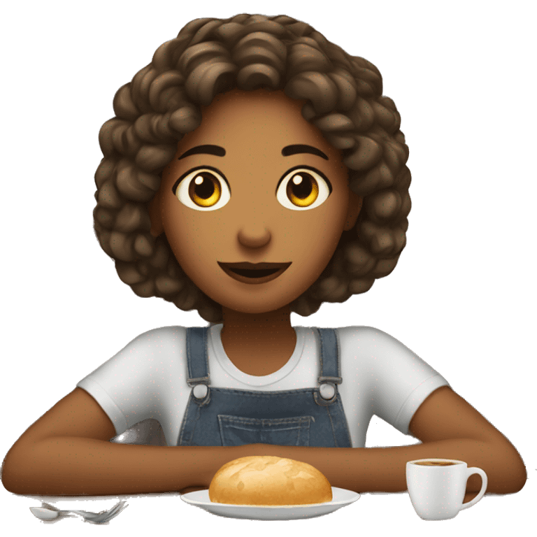 girls at cafe emoji