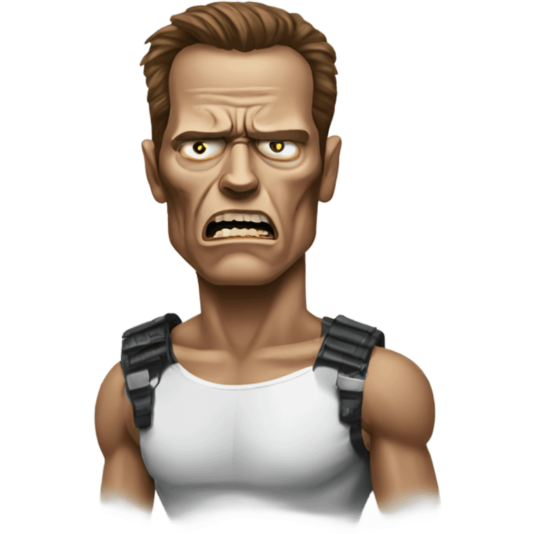 crying terminator emoji