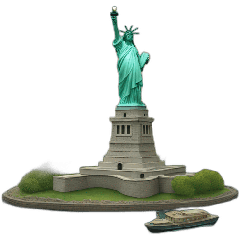 the Statue of Liberty emoji