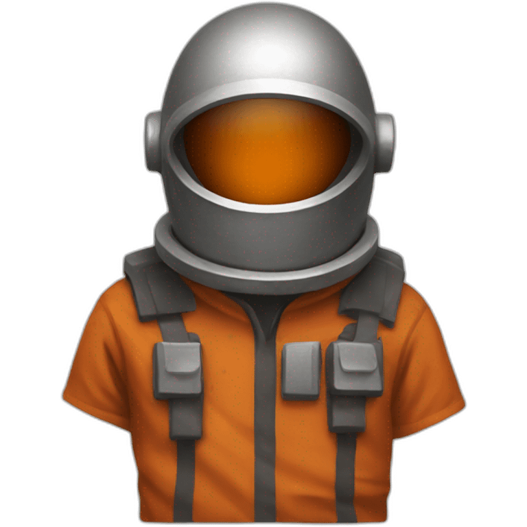 Rust Hazmat Suit emoji