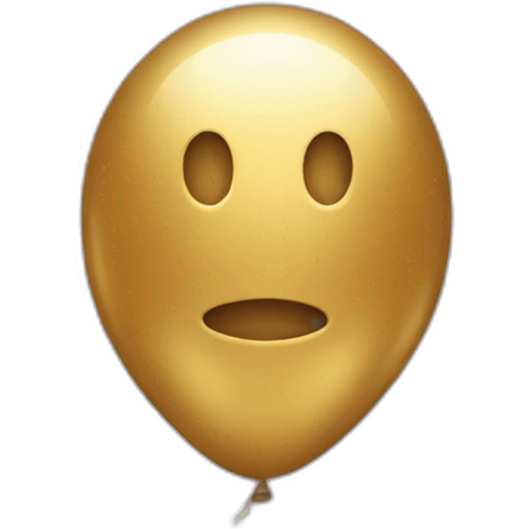 Golden Ballon emoji