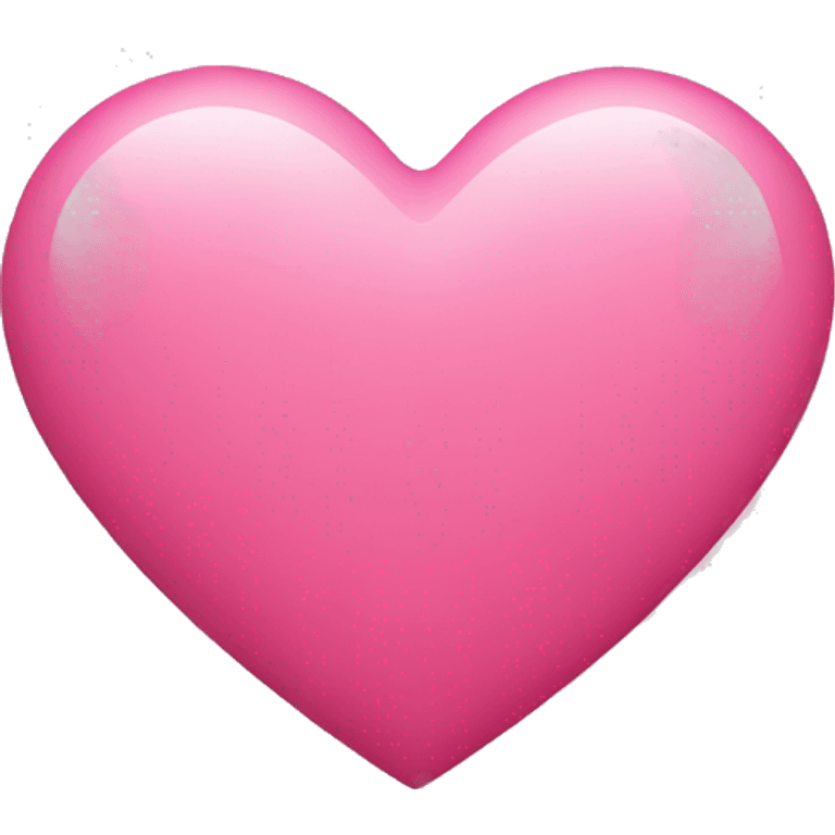 Pink heart  emoji