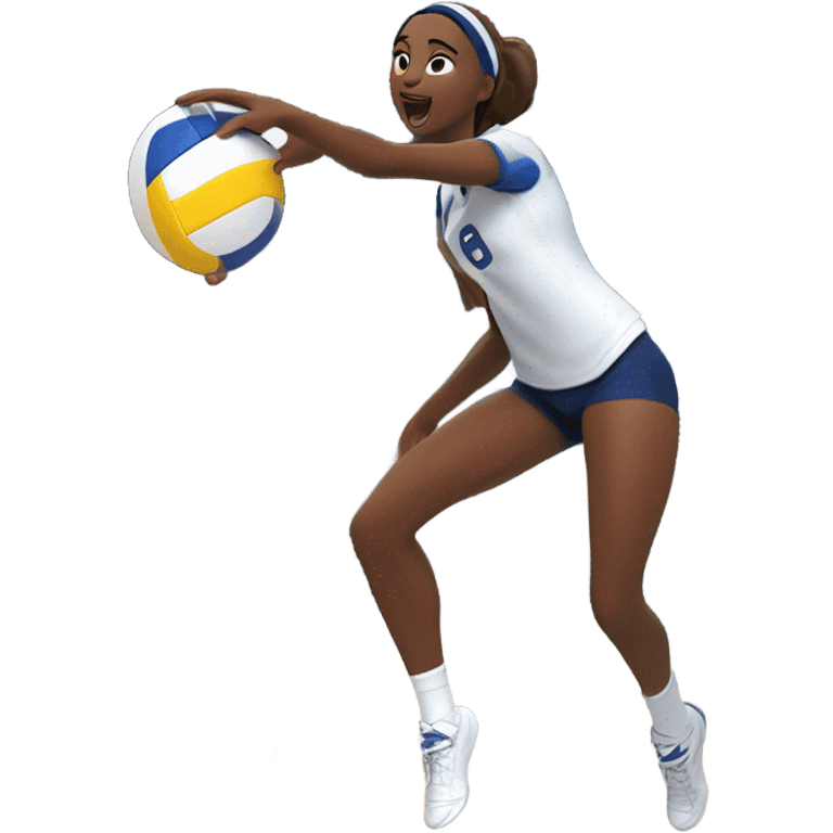 Volleyball player emoji