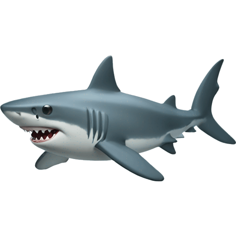 Shark on a tank emoji