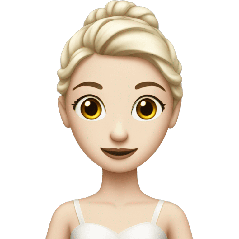 white skin ballerina emoji