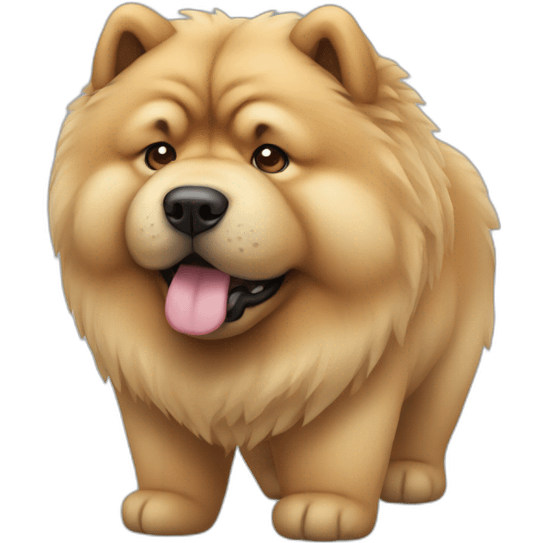 Chow chow emoji