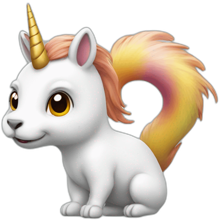 unicorn squirrel emoji