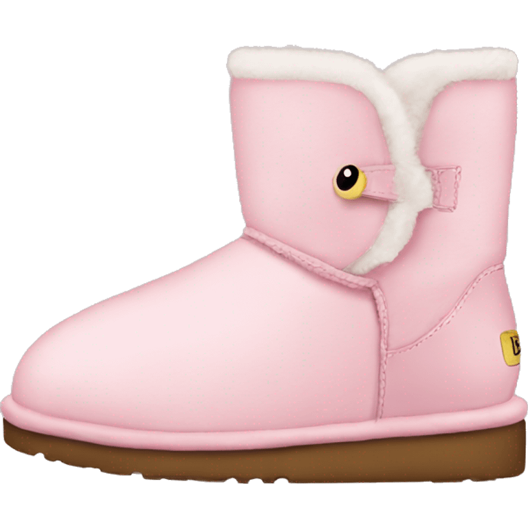 baby pink uggs  emoji