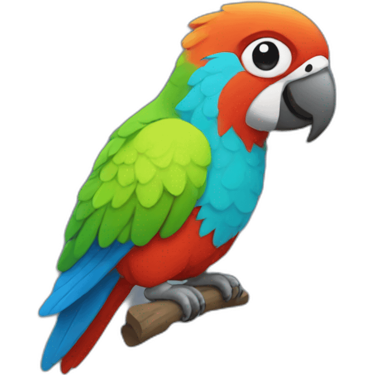 Little parrot emoji