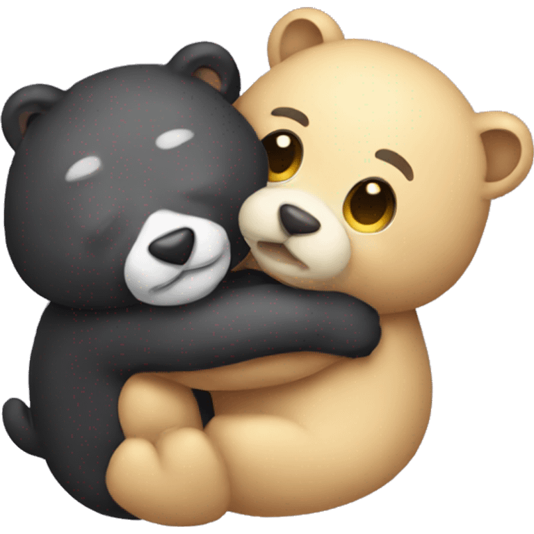 Animals hugging  emoji