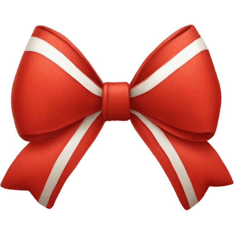 A red bow emoji