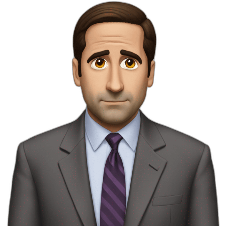 the office michael scott realistic emoji