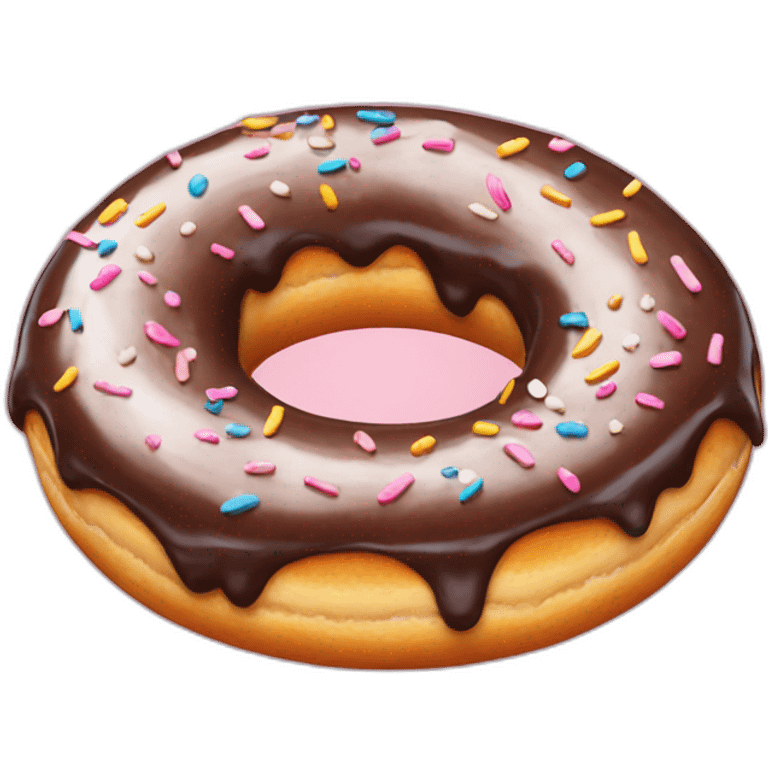 Donut food lover emoji