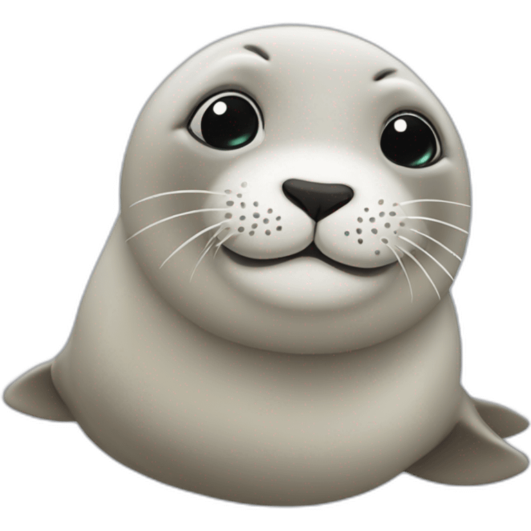 Cute seal emoji