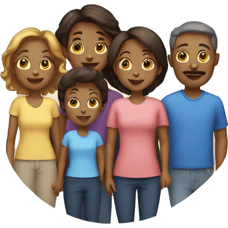 4 person family emoji