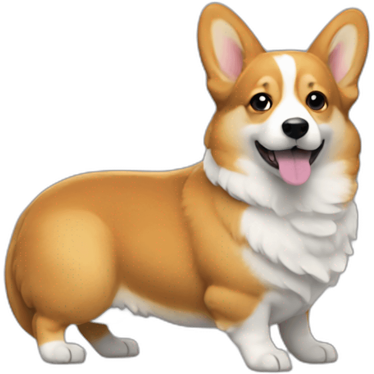 hologram corgi emoji