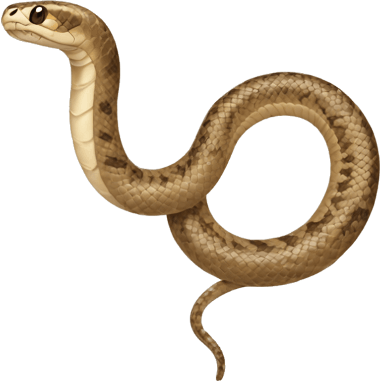 I love beige Snake  emoji