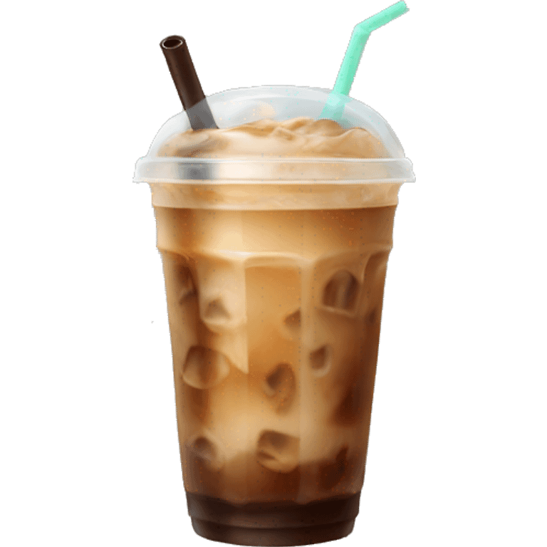 Iced coffee emoji