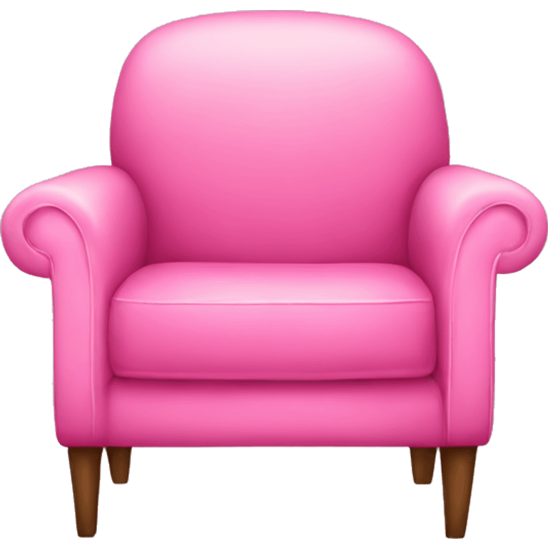 Pink chair emoji