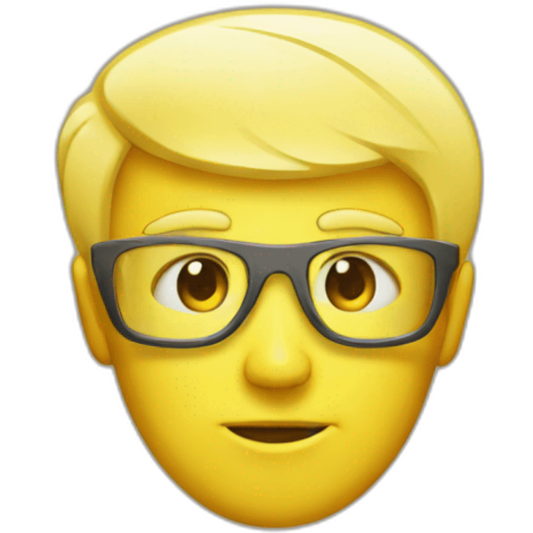 metric yellow emoji