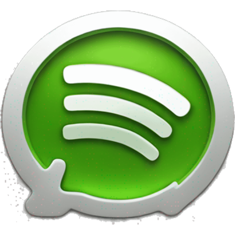 Logo de spotify emoji