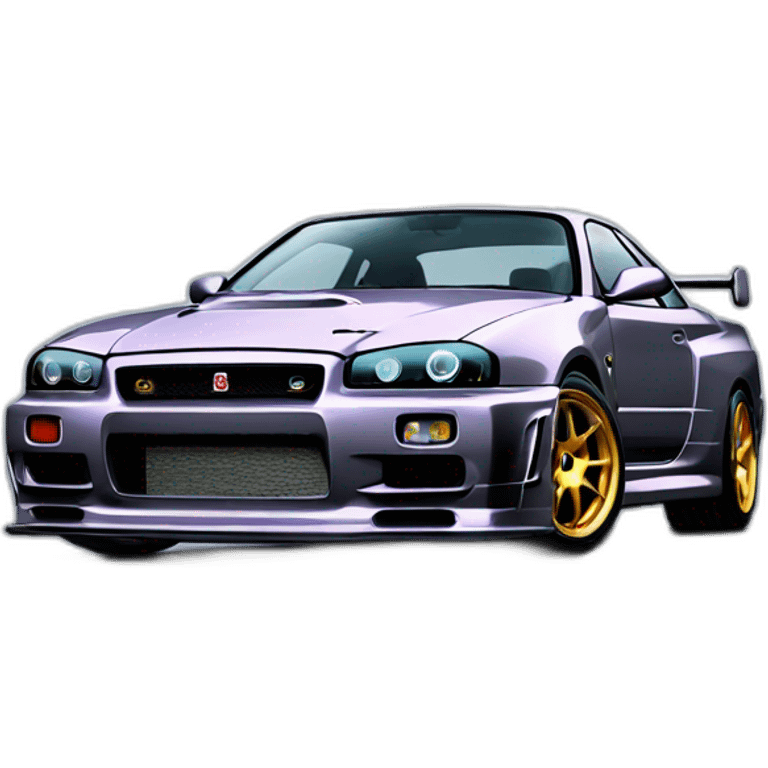 skylinne gtr r34 emoji