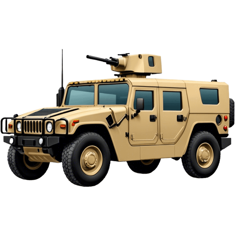 Humvee (HMMWV) (sand colour) emoji