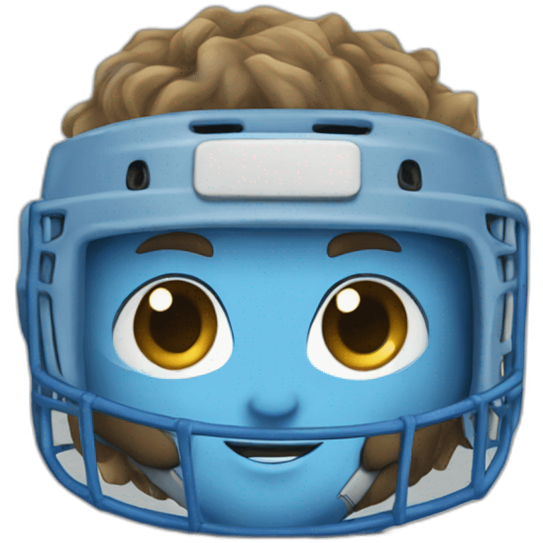 boy hockey player blue eyes beard emoji