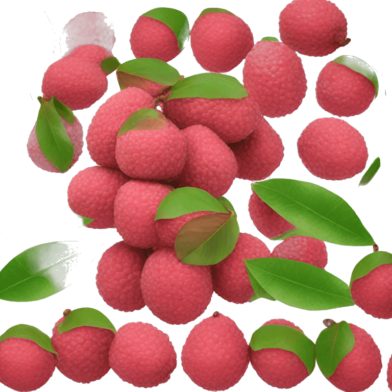 Lychee emoji