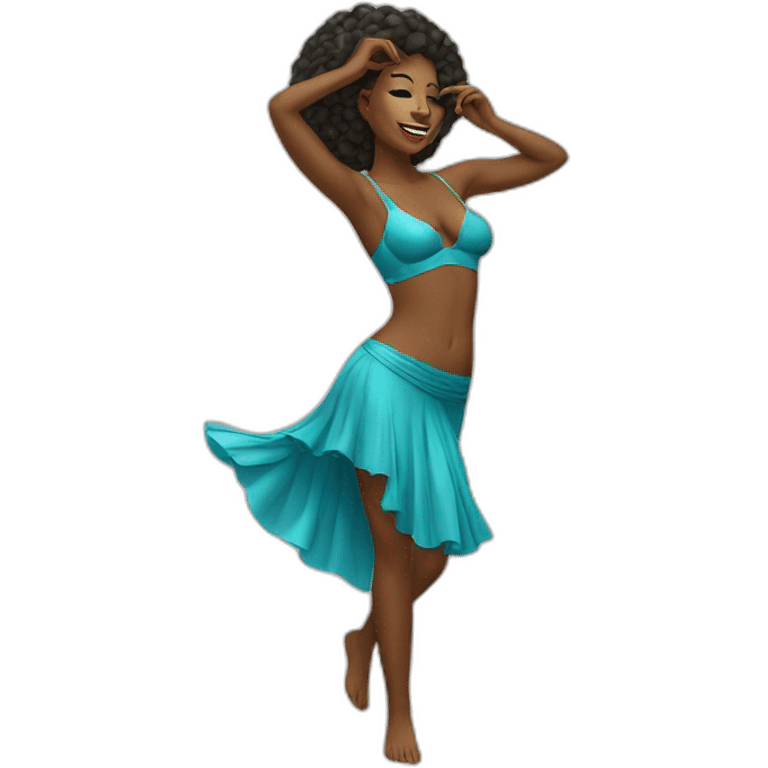 Performer woman brazilian emoji