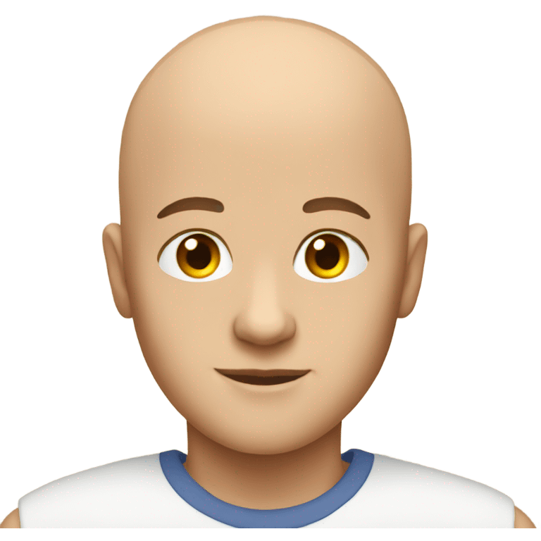 bald boy emoji