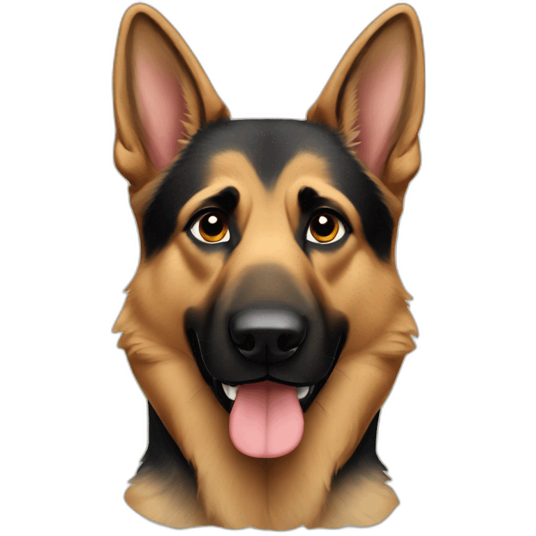 German Shepherd emoji