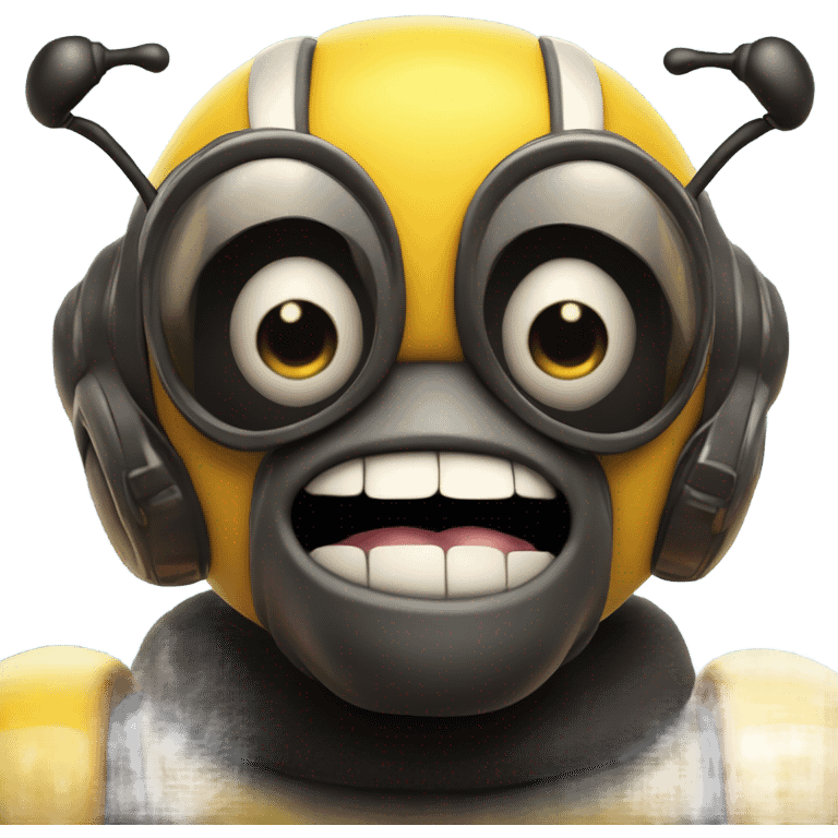 Bumble bee farting saying that’s my I bee s emoji