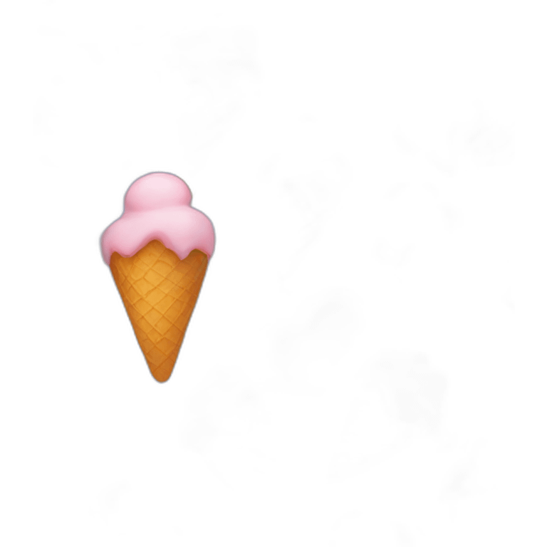 heart shaped ice cream emoji