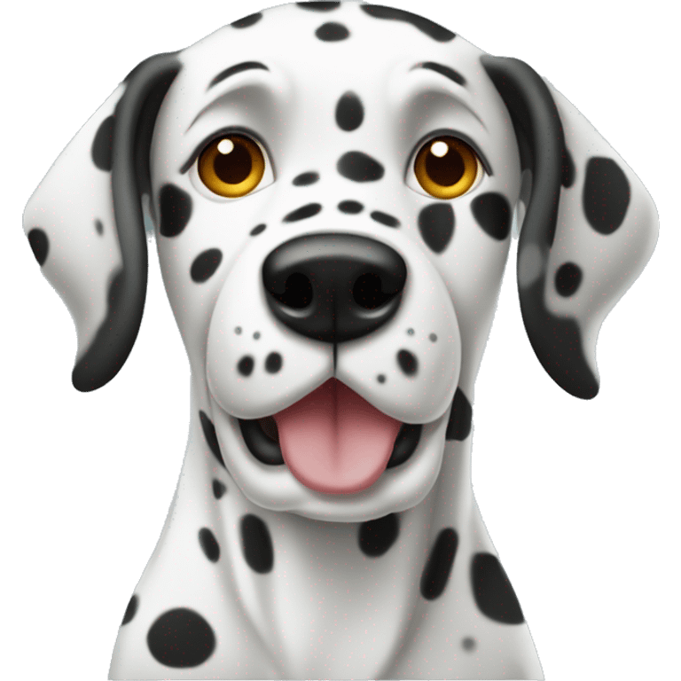 dalmation with spots emoji