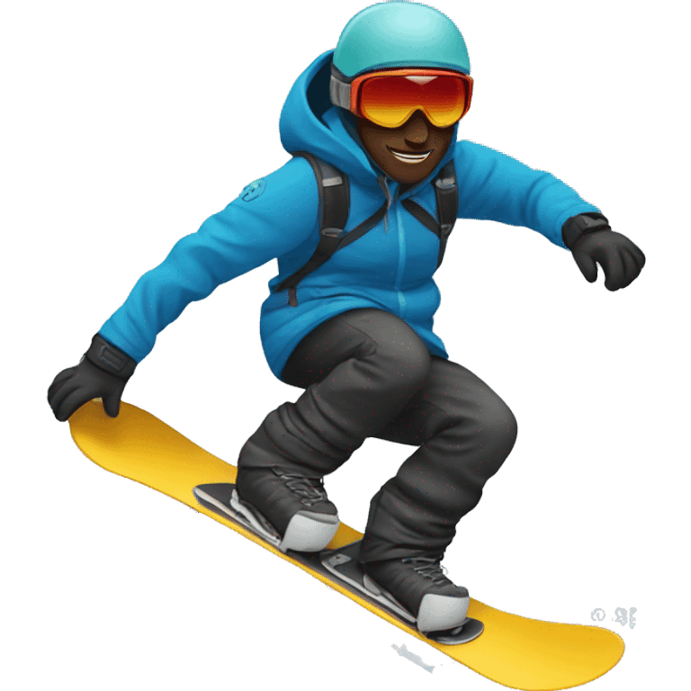 Snowboarder emoji