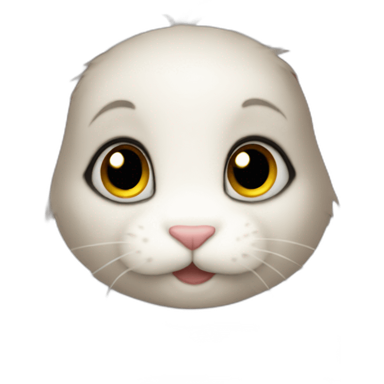 Cute bunny  emoji