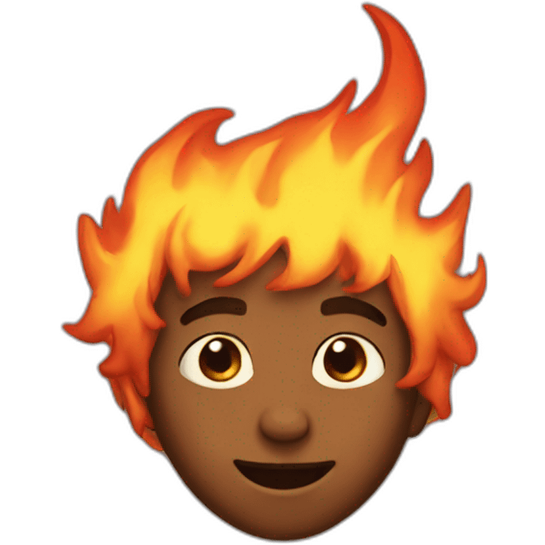 Fire boy emoji