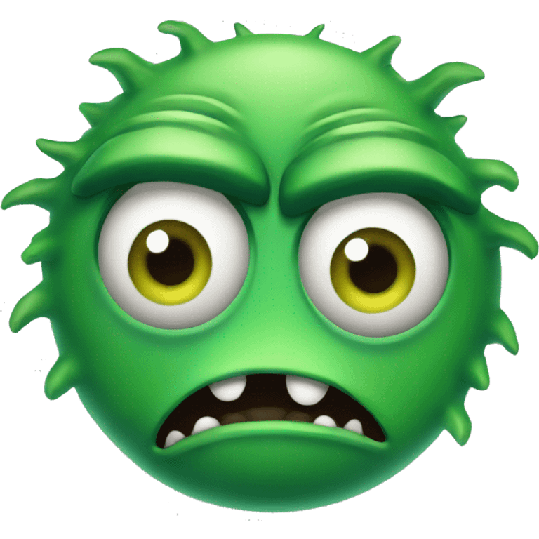 One Eyed green monster  emoji