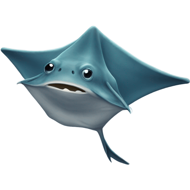 jumping stingray emoji