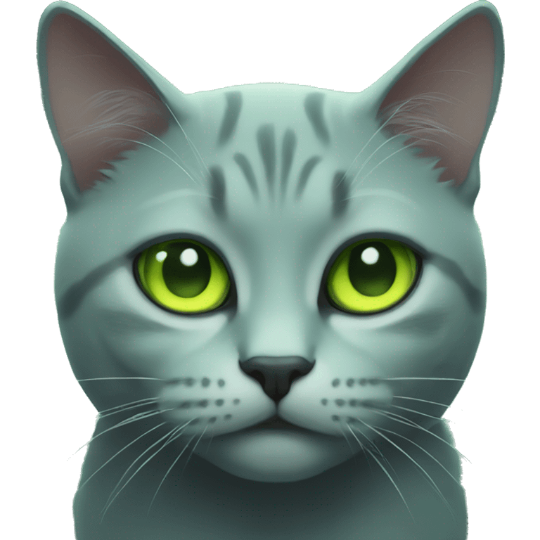 Night vision cat emoji